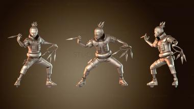 3D модель Шикамару Наруто (STL)