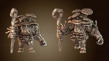 3D модель Грибной грибок злой (STL)