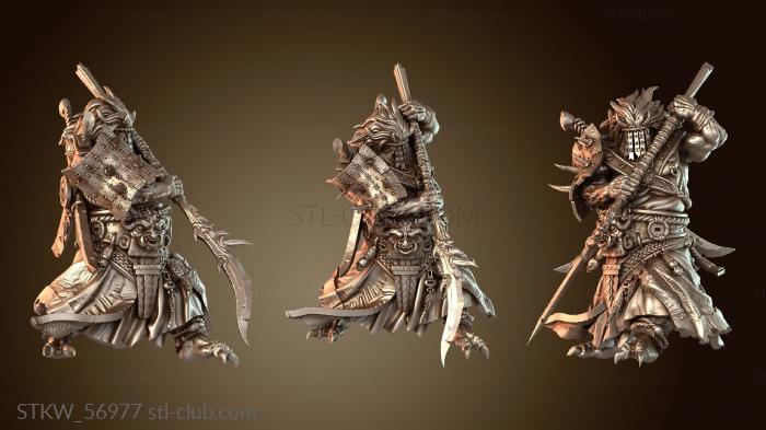 Military Сютэн Они демонический