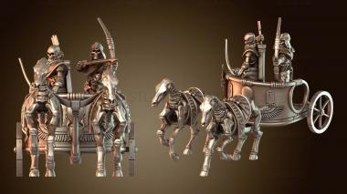 3D модель Колесницы скелетов Колесницы лучников (STL)