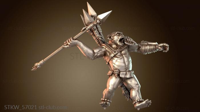 Military Прокалывание шампуров