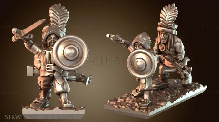 Military Скир-мишеры сосредоточены