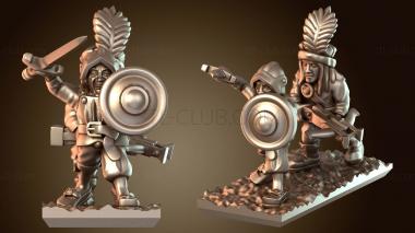 3D модель Скир-мишеры сосредоточены (STL)