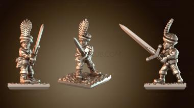 3D модель , Скир-Мишеры-Застрельщики Безжалостные (STL)