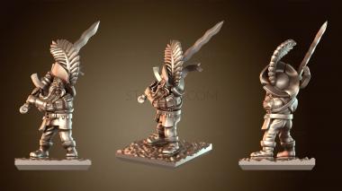 3D модель Дисциплинированный застрельщик (STL)