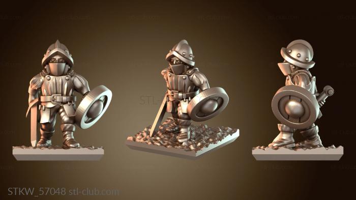 Military Застрельщик сосредоточен