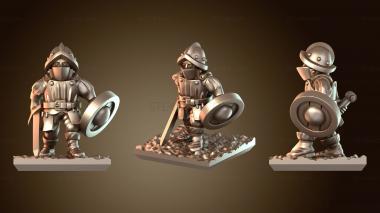 3D модель Застрельщик сосредоточен (STL)