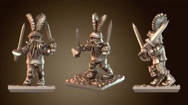 3D модель Смелый застрельщик (STL)