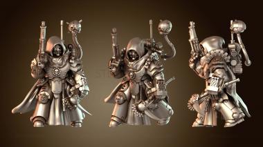 3D модель Скитарий Маршалл Красная Шапочка artiiicus маршал морской пехоты (STL)