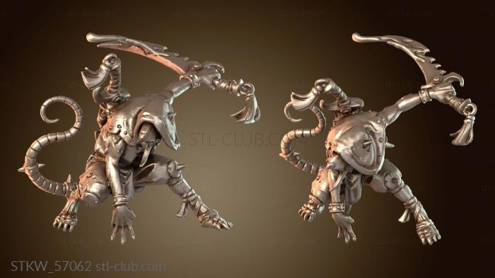 Military Скиттер-хвостовик Коготь SLINKERSTAB