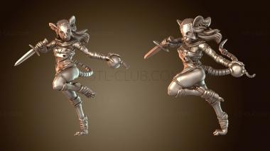 3D модель Скрат Наемник Мусорщик Мошенник (STL)
