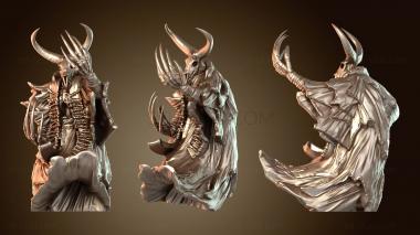 3D модель Череп-призрак преследует (STL)