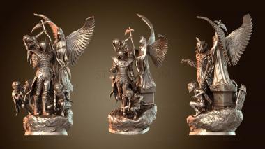 3D модель Небесный Бэтмен, который смеётся, рука BWL (STL)