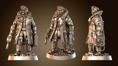 3D модель Пилот скайфлита, пилот скайфлита, стоящий (STL)