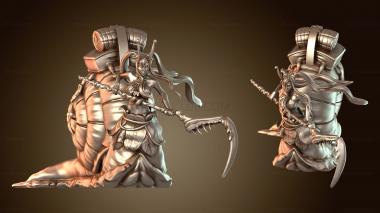 3D модель Атака девушки-улитки (STL)