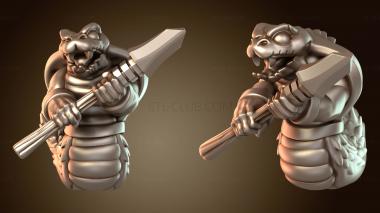 3D модель Змеелюди (STL)