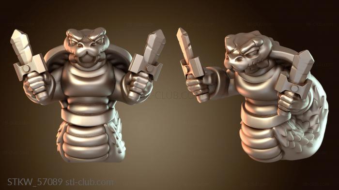 Military Змеелюди готовы к бою