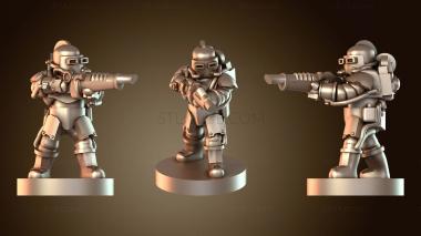 3D модель Солнечные выстрелы пылают (STL)