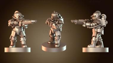 3D модель Солнечная стрельба обжигает (STL)