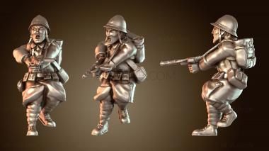 3D модель Ветеран Soldat Francais (STL)