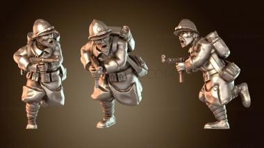 3D модель Элита французского солдата (STL)