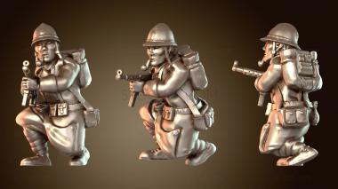 3D модель Soldat Francais gallant (STL)