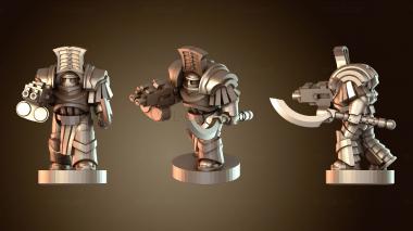 3D модель Сыновья Сехмет древние (STL)