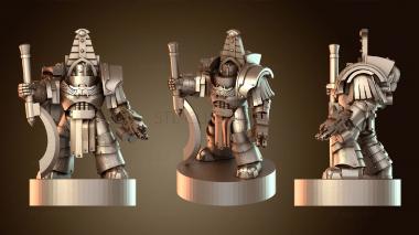3D модель Сыновья Сехмет рыцарские (STL)