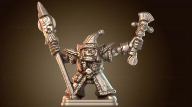 3D модель Волшебники Косма Орк Шаман Гшак (STL)