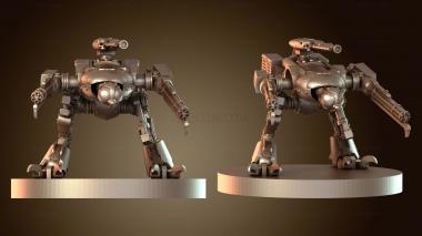 3D модель Сортированная пехота и роботы хардкорная версия h (STL)