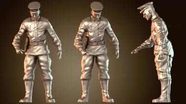 3D модель Советский офицер (STL)