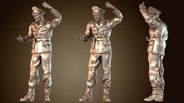 3D модель Офицер по расстрелу заключенных в Советском Союзе (STL)