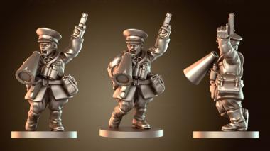 3D модель ПОЛИТКОМИССАР СОВЕТСКОЙ АРМИИ (STL)