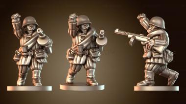 3D модель Советская Армия, сержант (STL)