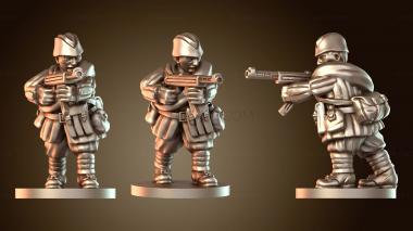 3D модель Советская Армия SU сержантский состав пересмотрен (STL)