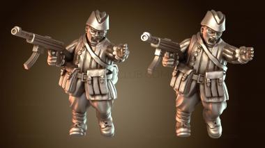 3D модель Советская Армия, сержант Б (STL)