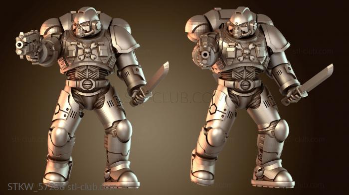 Military Space Boysin Halloween Masks Reiver q