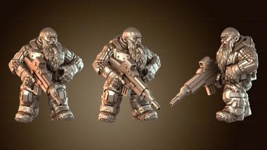 3D модель Космический карлик RIFLMAN Bald (STL)