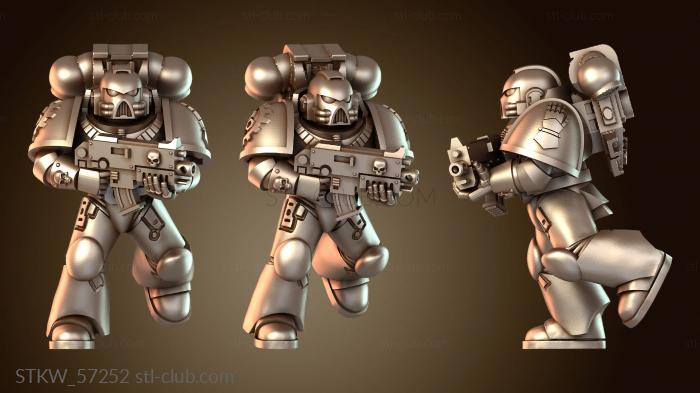 Military Космический Воин с Символами элита