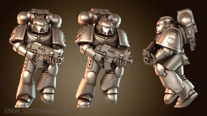 Military Космический воин с символами тактический