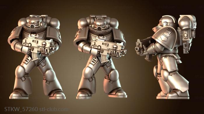 Military Космический воин с символами авангарда