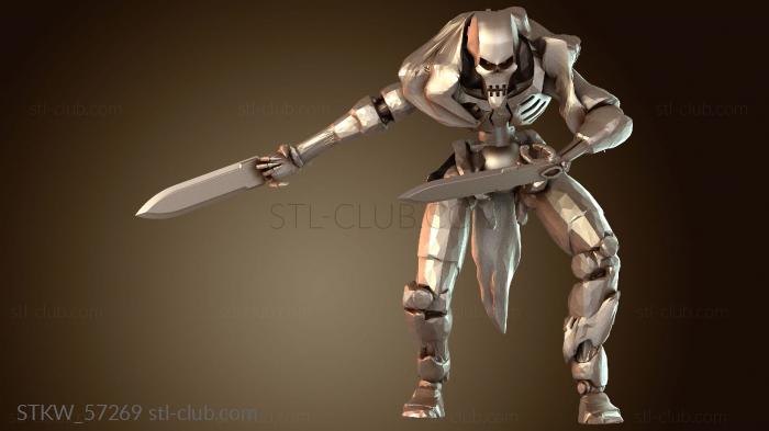 Military Космический зомби Скиннер мутировал