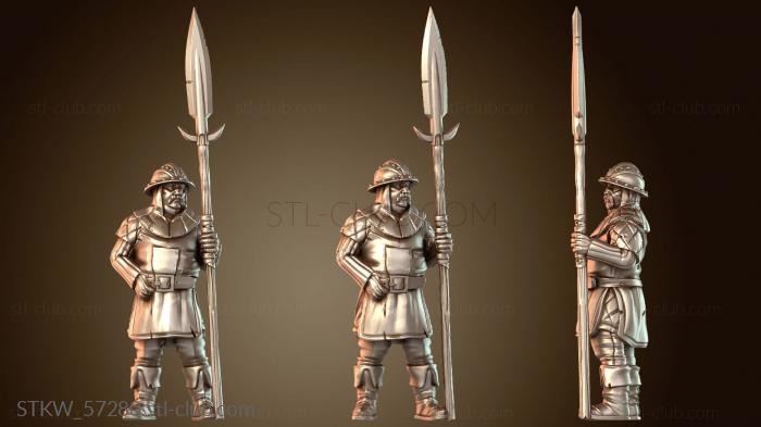 Military Копье Толстый Страж