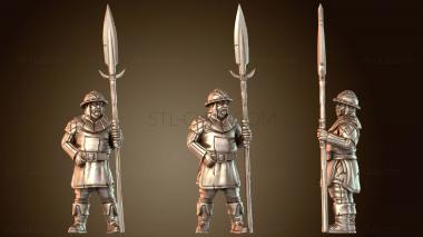 3D модель Копье Толстый Страж (STL)