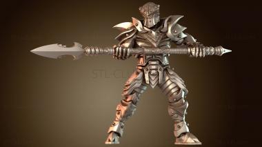 3D модель Копье Копейщик верный (STL)