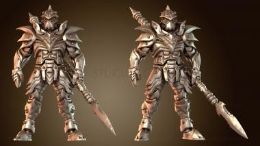 3D модель Копьеносец благородный (STL)