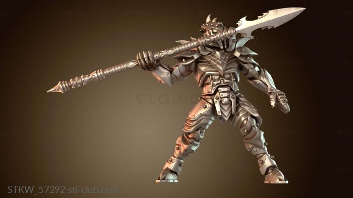 Military Копьеносец-дикарь