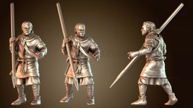 3D модель Копейщики Копье смелое (STL)