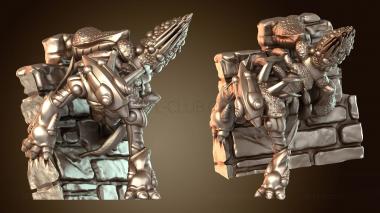 3D модель Гриб-паук (STL)