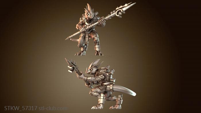 Military Шипастый геккон